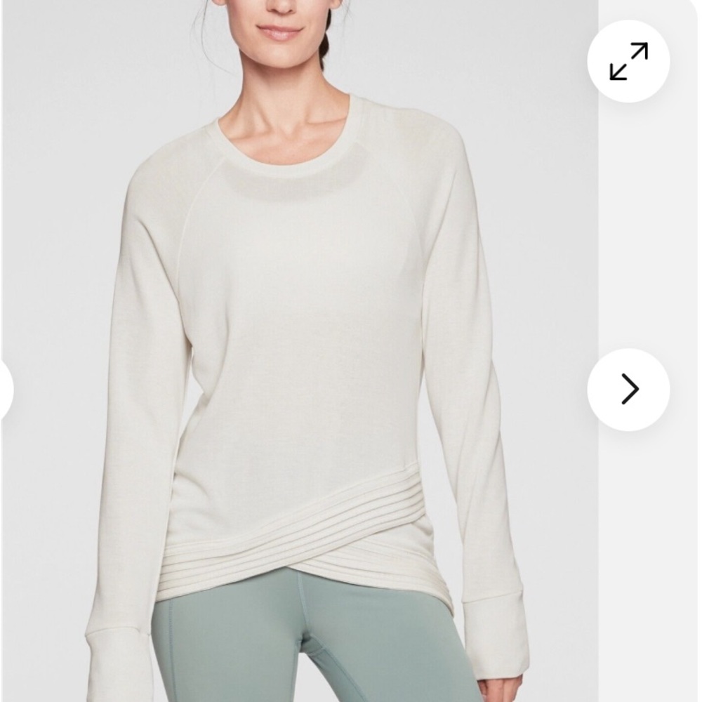 Athleta Criss Cross Sweater